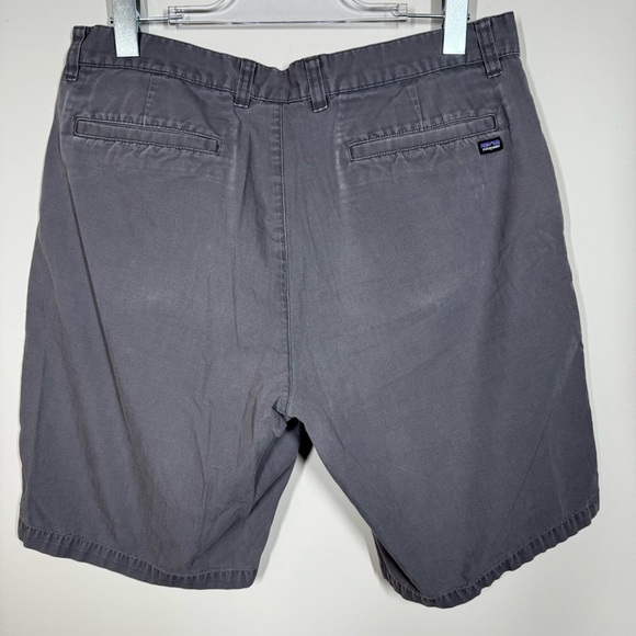 Patagonia Organic Cotton Chino Shorts Men’s 34 Gray Casual Summer - Picture 3 of 6